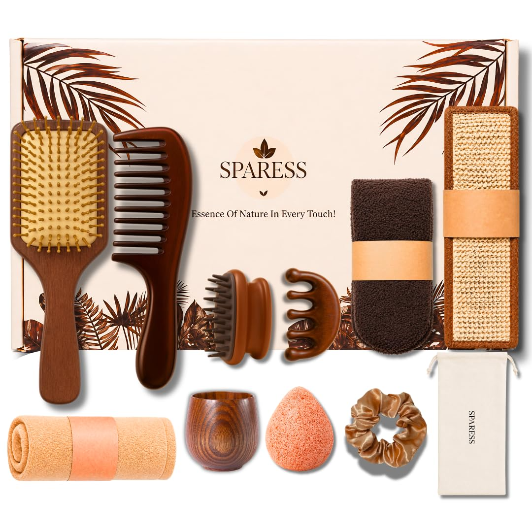 Eco-Friendly Hair Brush & Spa Gift Set!